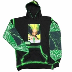 Hoodie Billie Eilish Bandana Rayos