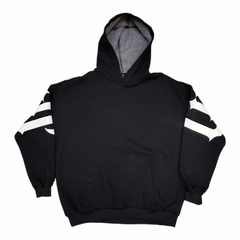 Buzo hoodie trapstar negro blanco - KITCH TECH