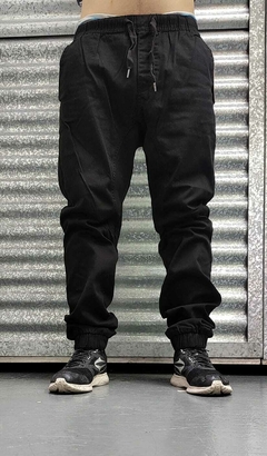 Pantalon Jogger Stretch negro importado WT02 en internet