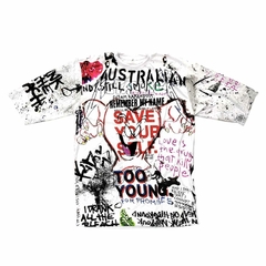 Remera Oversize Save Yourself