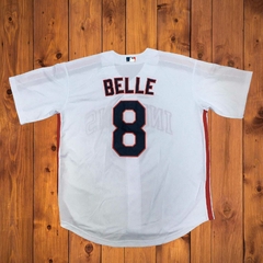 Camiseta Casaca MLB Cleveland Indians Belle 8 Retro - comprar online
