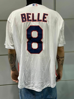 Camiseta Casaca MLB Cleveland Indians Belle 8 Retro - KITCH TECH