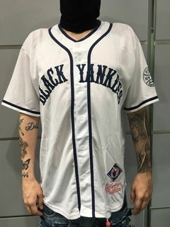 Camiseta Casaca MLB NY Black Yankees Retro - comprar online