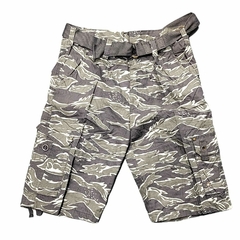 Bermuda short Kadi Ward Camuflado Gris Oscuro