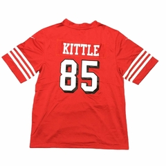 Camiseta Casaca NFL Americano San Francisco 49ers 85 Kittle Retro - comprar online