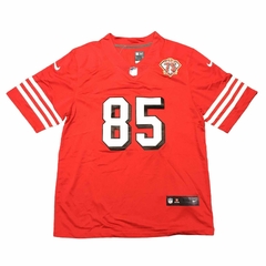 Camiseta Casaca NFL Americano San Francisco 49ers 85 Kittle Retro