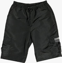 Bermuda Short Cargo Con Broches