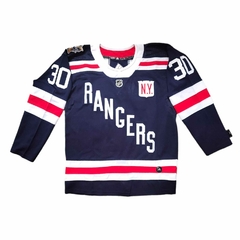 Camiseta NHL NY Rangers 10th Aniversario Lunqvist 30
