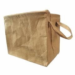 Bolsa Organizador de Papel Kraft Lavable Pack x4