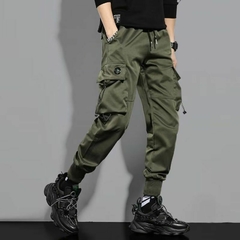 Pantalon Cargo Techwear Green Warcore K02 - KITCH TECH