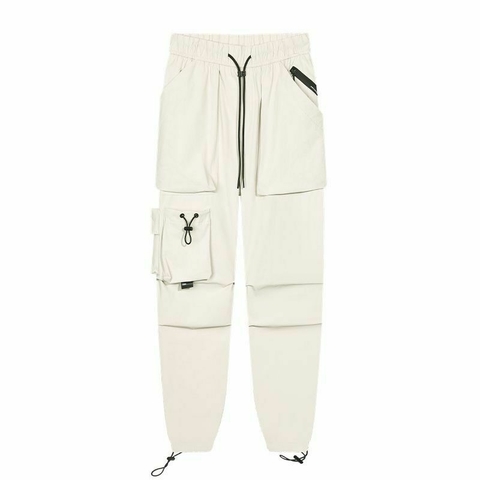 Pantalon Cargo Streetwear Blanco Hueso 43