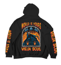 Buzo Maxi Hoodie World Is Yours - comprar online