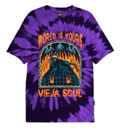 Remera World Is Yours Batik