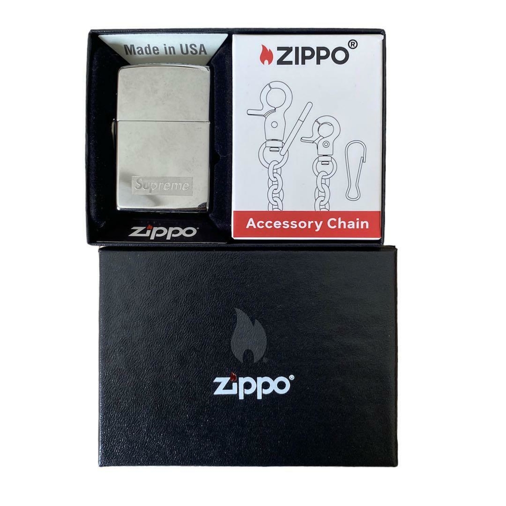 SUPREME CHAIN ZIPPO® SILVER - 200U$D - KITCH TECH