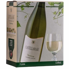 Vinho Branco Chardonnay Castellamare 3 Litros