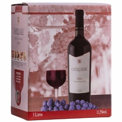 Vinho Tinto Merlot Castellamare 3 Litros