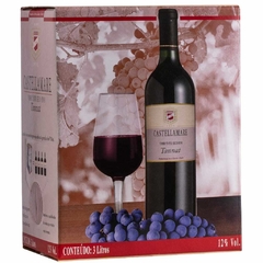 Vinho Tinto Tannat Castellamare Bag 3 litros