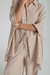 MAXI CAMISA GARDENIA BEIGE