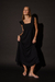 MAXI VESTIDO PALOMA NEGRO - tienda online