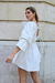 VESTIDO CLARA OFF WHITE - MARIA C