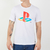 Remera PlayStation Logo Retro Blanca (PlayStation Studios) - comprar online