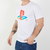Remera PlayStation Logo Retro Blanca (PlayStation Studios) en internet