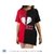 Remera Hate-Love Harley Quinn B&R Mujer (DC)*