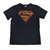 Remera Superman Logo Negra (DC)* - comprar online