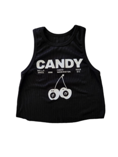 T1506 BABY TEE S/M CANDY NEGRO