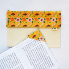 Combo de Lectura | Floral Naranja