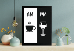 Quadro Café E Vinho Am Pm