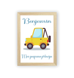 Quadro Infantil Personalizado Menino - comprar online