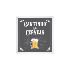 Quadro Cantinho da Cerveja - comprar online