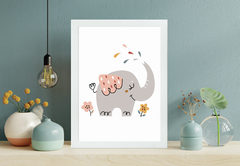 Quadro Infantil Elefante