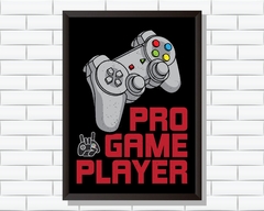 Quadro Pro Game Player - comprar online