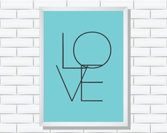 Quadro Love - comprar online