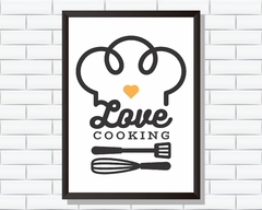 Quadro Love Cooking