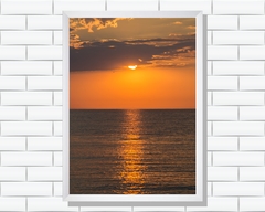 Quadro Paisagem Mar e Sol - comprar online