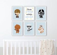 Quadros Star Wars Baby