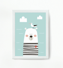 Quadro Infantil Urso - comprar online