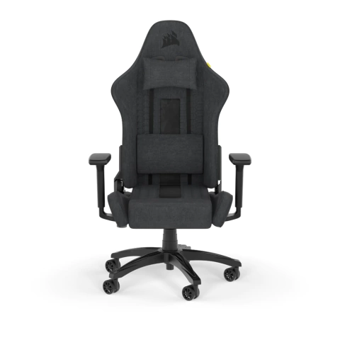 SILLA GAMER CORSAIR TC100 RELAXED TELA NEGRO/GRIS