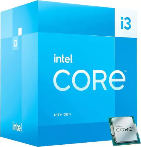 MICROPROCESADOR INTEL RAPTORLAKE CORE I3 13100 13 GEN C/VIDEO C/COOLER