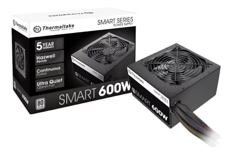 FUENTE ALIMENTACION THERMATALAKE 600W 80 PLUS WHITE SMART