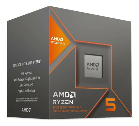 MICROPROCESADOR AMD RYZEN 5 8600G C/VIDEO CON COOLER AM5