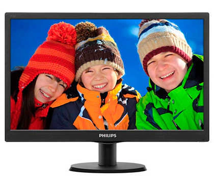 MONITOR LED PHILIPS 19" 193V5LHSB2/55 - HDMI Y VGA