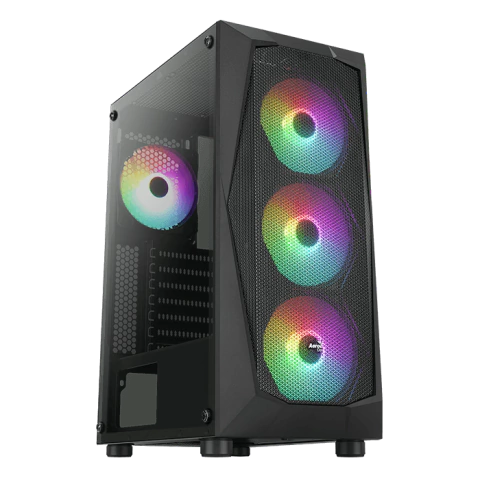 GABINETE AEROCOOL FALCON-G V2 + 4 FAN ARGB