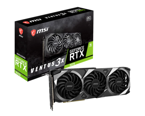 OUTLET - PLACA DE VIDEO MSI RTX 3070 VENTUS 3X OC 8GB