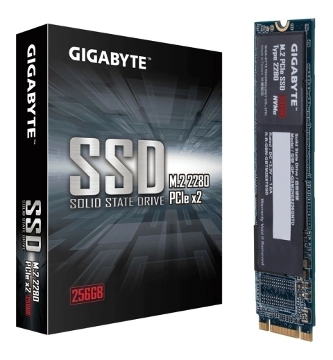 DISCO SÓLIDO SSD M2 GIGABYTE 256GB PCIE 4X NVME
