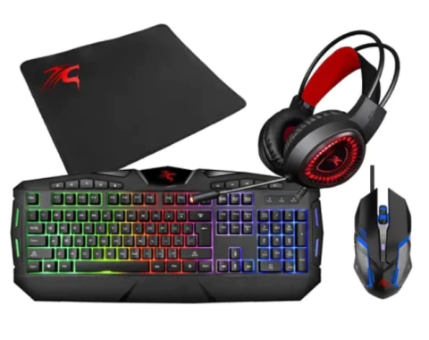 COMBO GAMER SENTEY GS-5790 - AURICULAR + PAD + TECLADO + MOUSE