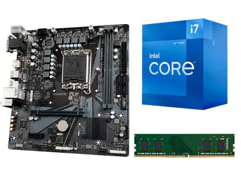 COMBO ACTUALIZACIÓN PC INTEL CORE I7 12700 + H610M + 16GB DDR4